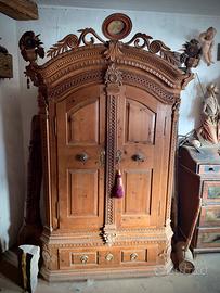 Capolavoro Tirolese in Cirmolo - Mobile Antico