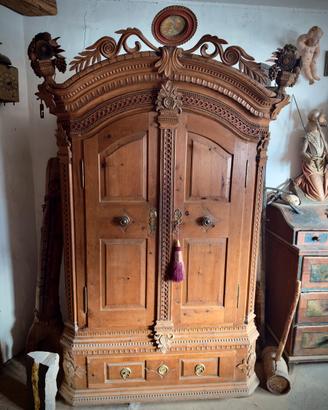 Capolavoro Tirolese in Cirmolo - Mobile Antico