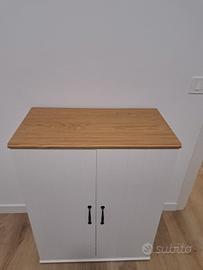 Credenza bianca con Ante IKEA Modello SKRUVBY