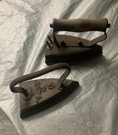 Antiquariato ferri da stiro vintage