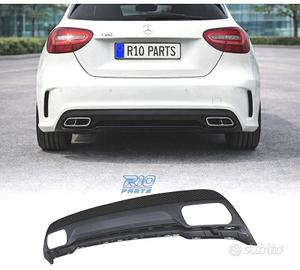 DIFFUSORE MERCEDES CLASSE A W176 12-18 LOOK AMG A4