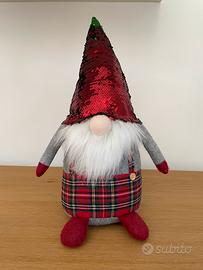 Gnomo di Natale con Cappello di Paillettes Reverse