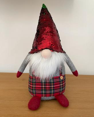 Gnomo di Natale con Cappello di Paillettes Reverse