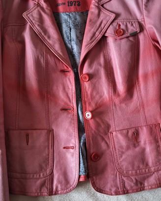 Giacca in pelle donna