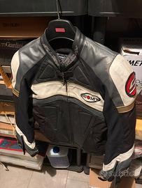 Giacca moto pelle marca SUOMY tg 48