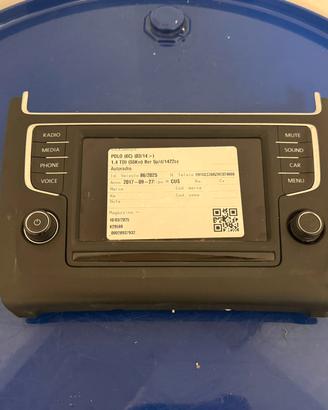 AUTORADIO VW POLO 2017 6C0919603B