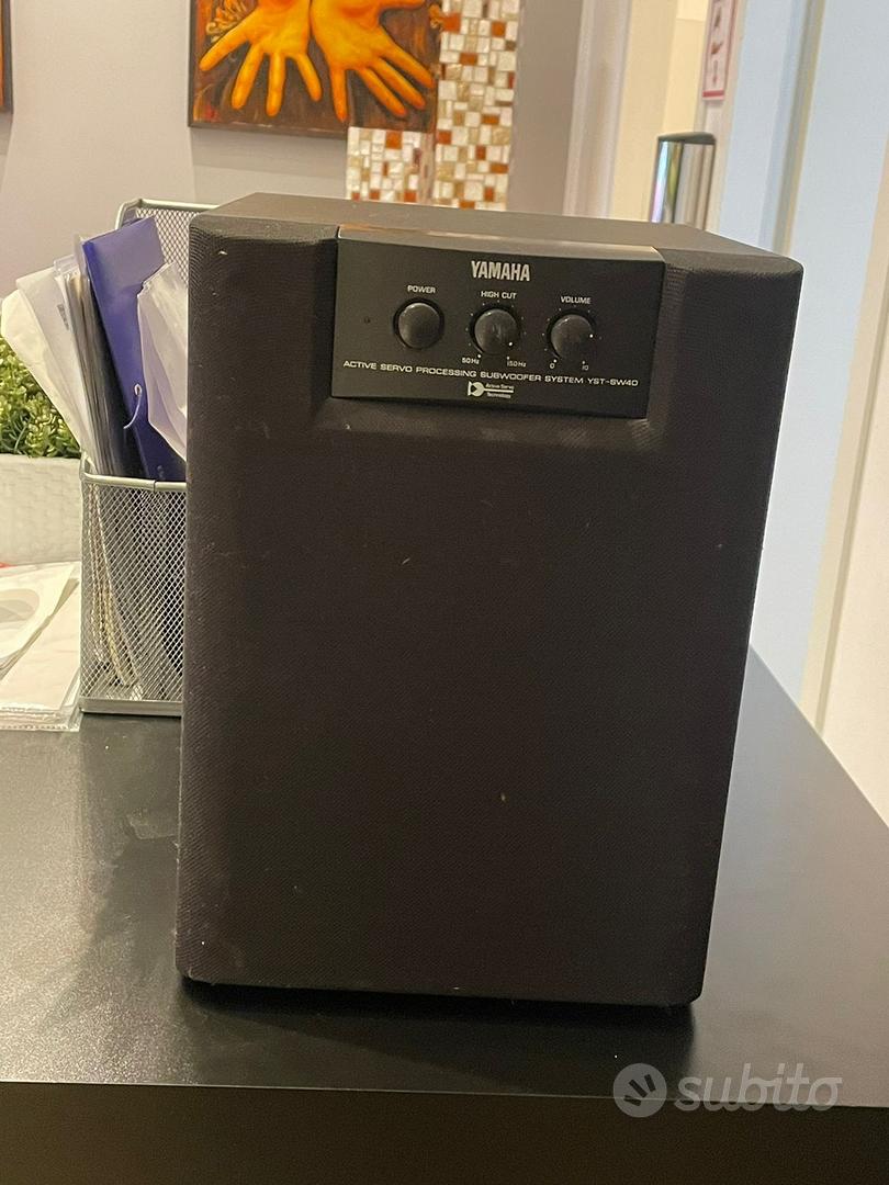 amplificatore DENON + sub Yamaha + centrale Audio/Video In vendita a