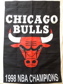 CHICAGO BULLS Bandiera 1998 NBA Champions 107x75