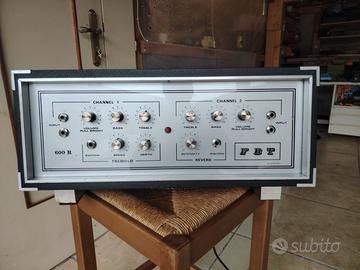 Testata FBT 600R valvolare