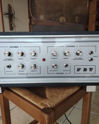 Testata FBT 600R valvolare