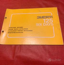 Catalogo ricambi Ducati 125 SIX DAYS
