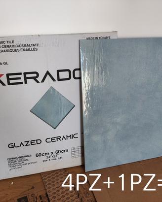 Piastrelle azzurre 60x60 cm – 5 pezzi  1,80mq