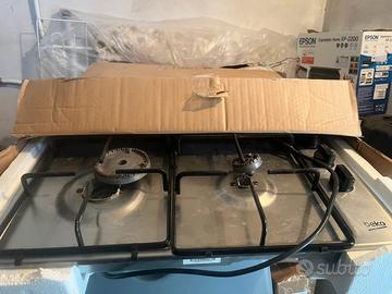 Piano cottura 4 fuochi  beko con ugelli per gpl