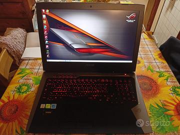 Asus ROG Gaming G752VY 17″ I7-6700HQ 32GB SSD256GB