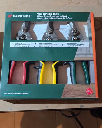 Parkside cesoie per lamiera nuove 