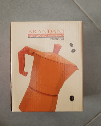Caffettiera 3 tazze brandani x natale
