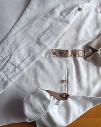 Camicia tirolese da ragazzo 