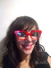 Occhiali vista moderni colorati donna a farfalla