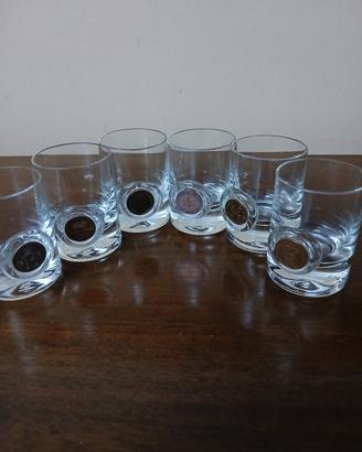 6 bicchierini da collezione,attribuiti  Rosenthal 