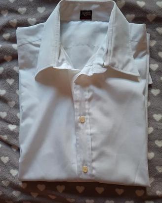 Camicia elegante bianca, da uomo 17 e 1/2. 44