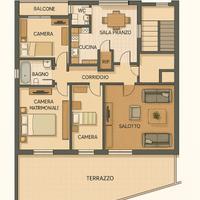 Appartamento con cantina e garage