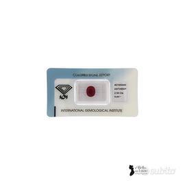 Rubino CT. 2,5 certificato IGI - cod. 94