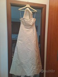 Abito da sposa color champagne