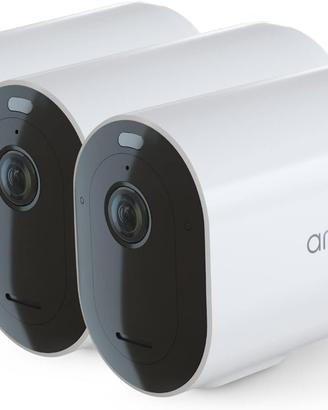 3 telecamere ARLO PRO 4 XL 2K BATTERIA