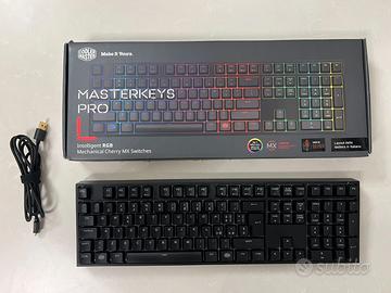 Tastiera + Poggiapolsi Cooler Master MASTERKEYS