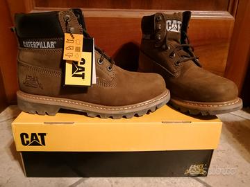 Scarpe Caterpillar originali stivali da uomo Colorado vera pelle