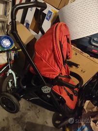 passeggino peg Perego rosso 