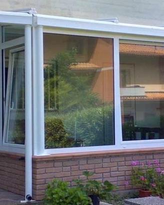 veranda in alluminio 