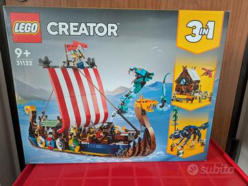 LEGO 31132 - Nave vichinga e Jörmungandr - NUOVO