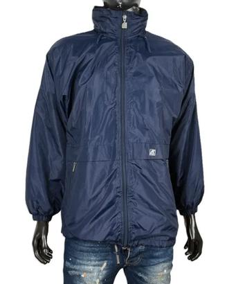 K-Way Giacca Uomo S Blu Navy Foderata Antivento