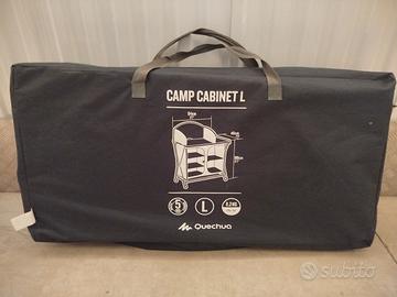 Mobiletto cucina campeggio e tavolo richiudibile