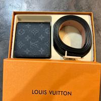 Louis vitton set cintura e portafoglio