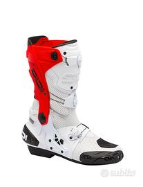 Stivali Sidi Rex Air Moto Racing bianco rosso