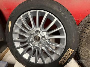 Fiat 500x cerchio in lega + Gomma