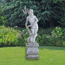 Statua da giardino Poseidone