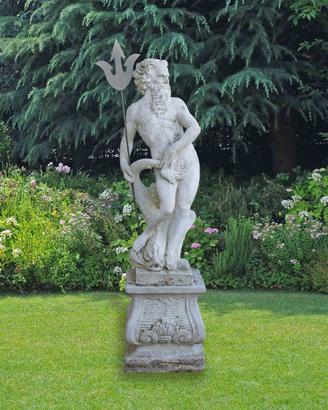 Statua da giardino Poseidone