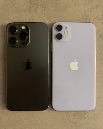 2 IPHONE 13pro e 11