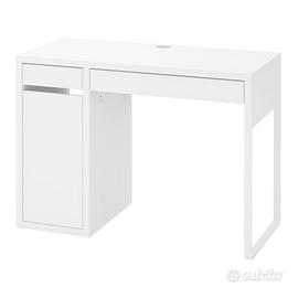 Scrivania Micke + ripiano 120x60 cm