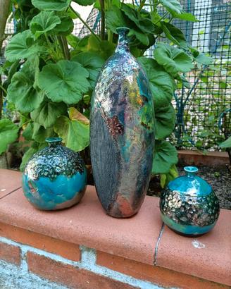 N°3 Vasi raku