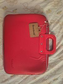 Borsa porta PC in ecopelle Bombata con tracolla!