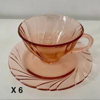 Set 6 tazze Vereco Vintage