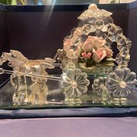 Soprammobile in cristallo di murano