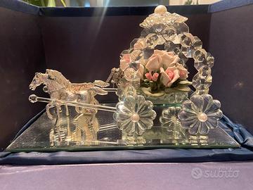 Soprammobile in cristallo di murano