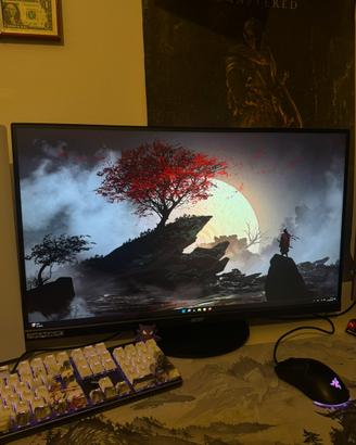 Monitor Gaming HDR 1440p 180hz 1ms 27 pollici