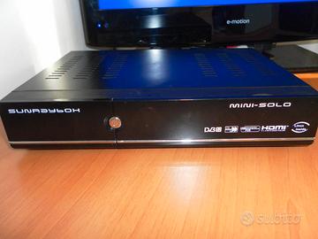 Decoder Enigma2 SUNRAYBOX MINI-SOLO Usato