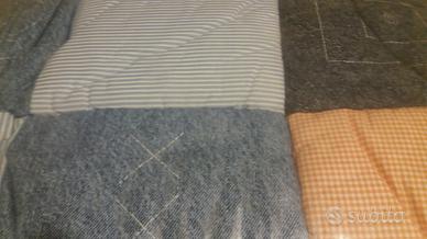 Piumone matrimoniale bicolore nuovo